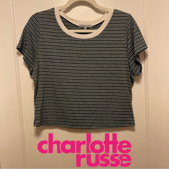 Charlotte Russe - crop tee - Picture 1 of 8